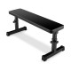 Heavy duty weight bench with adjustable height, high-density foam padding, and anti-slip foot pads for stable workouts.